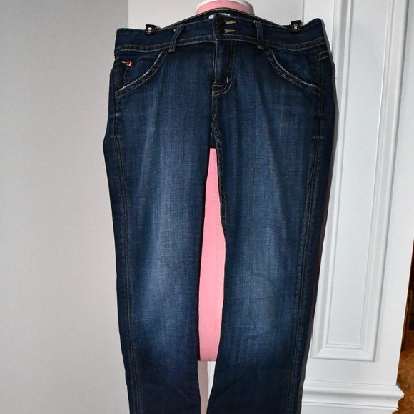 Hudson Signature Boot Cut Mid Rise Jeans in Elm (1) W170DHA Size 28 Great Condit - Picture 1 of 6